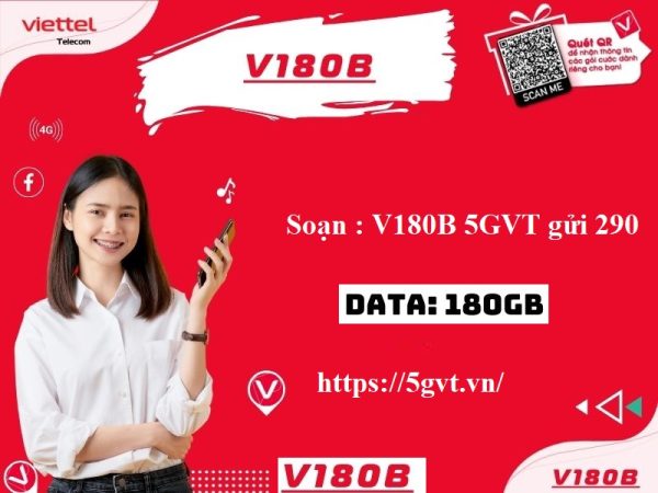 Gói Cước Viettel V180B