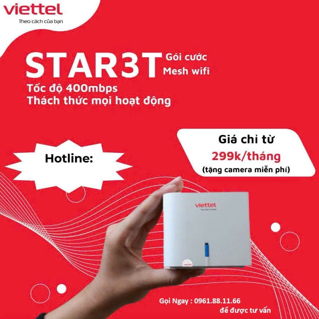 lắp mạng viettel